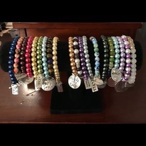 Elastic Bead Bracelets